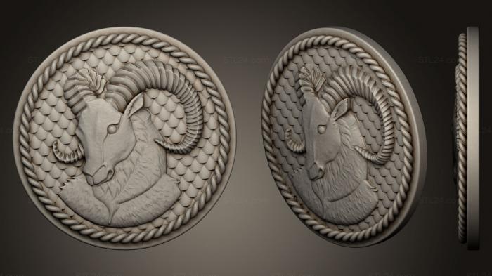 Jewelry (Aries, JVLR_0054) 3D models for cnc